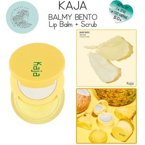 KAJA Balmy Bento Lip Balm & Scrub Duo 01 PINA COLADA